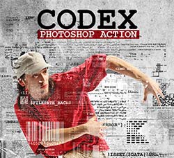 极品PS动作－图文混叠：Codex Action